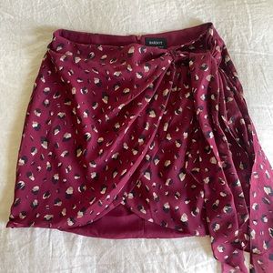 Bardot Magenta Skirt